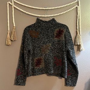 Vintage Leaf Sweater